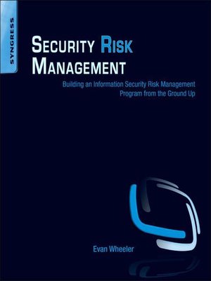 cover image of Security Risk Management
